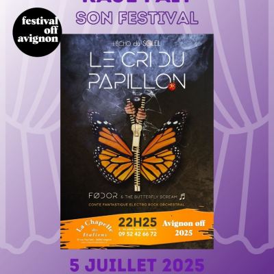 RAJE FAIT SON FESTIVAL JOUR #5 Pascal Fodor pour LE CRI DU PAPILLON